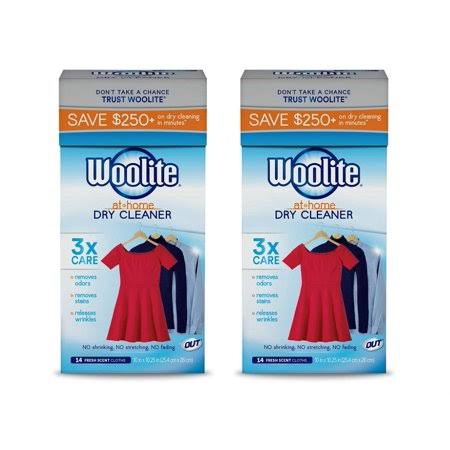 Woolite At-Home Dry Cleaner, Fresh Scent, 28 Cloths