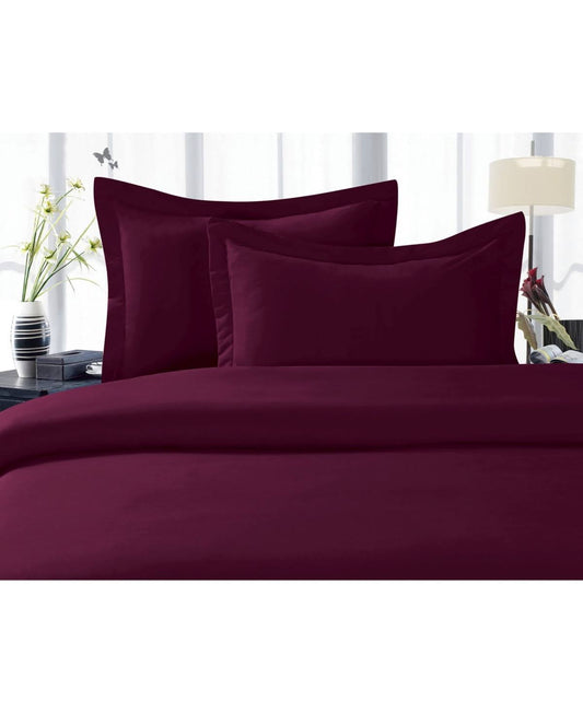 Elegant Comfort Luxurious Silky-Soft Wrinkle-Free 3 pc. Duvet Cover Sets, Twin/Twin XL - Purple