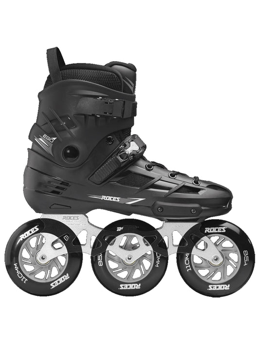 Roces Ego 3X 110 TIF Inline Skates Black/Silver 7