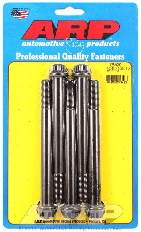 ARP Fasteners - 12Point Bolts - 726-5250