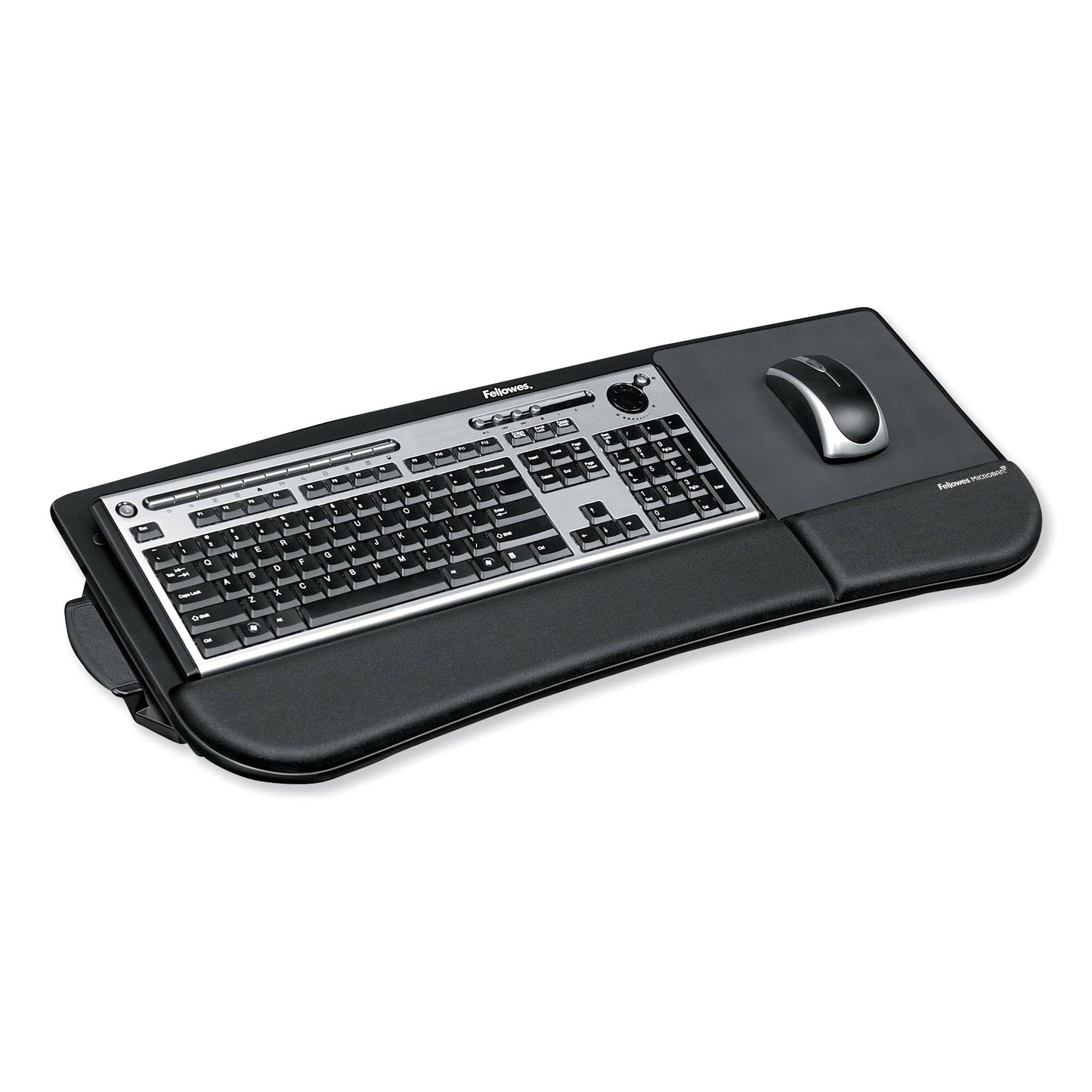 Fellowes Tilt n Slide Keyboard Manager Black