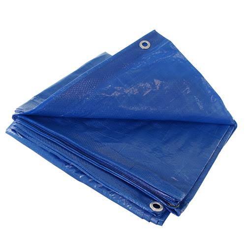 PTM Premium Tarp Blue 20 x 20 ft Cut Size