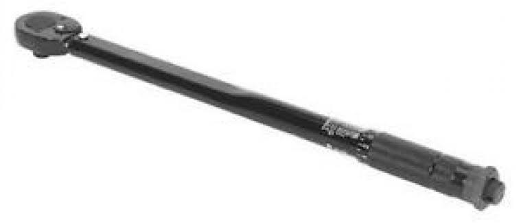 (Black) - Sealey Ak624b Micrometre Torque Wrench 1.3cm Sq Drive Calibrated Black Series