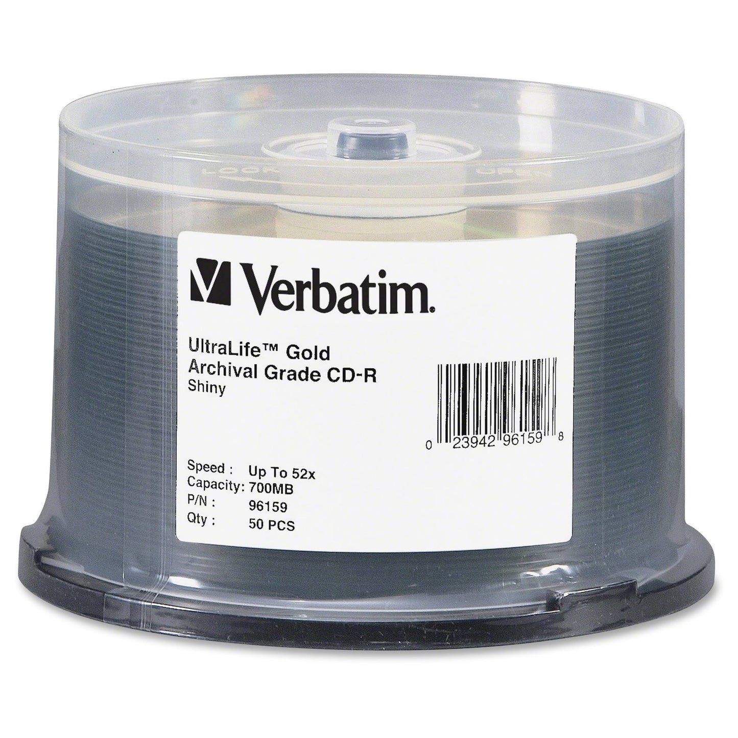 Verbatim UltraLife Gold Archival Grade - 50 x CD-R - 700 MB 52x - spindle