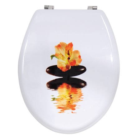 Standard Toilet Seat MSV France Wood Manila, White 140769