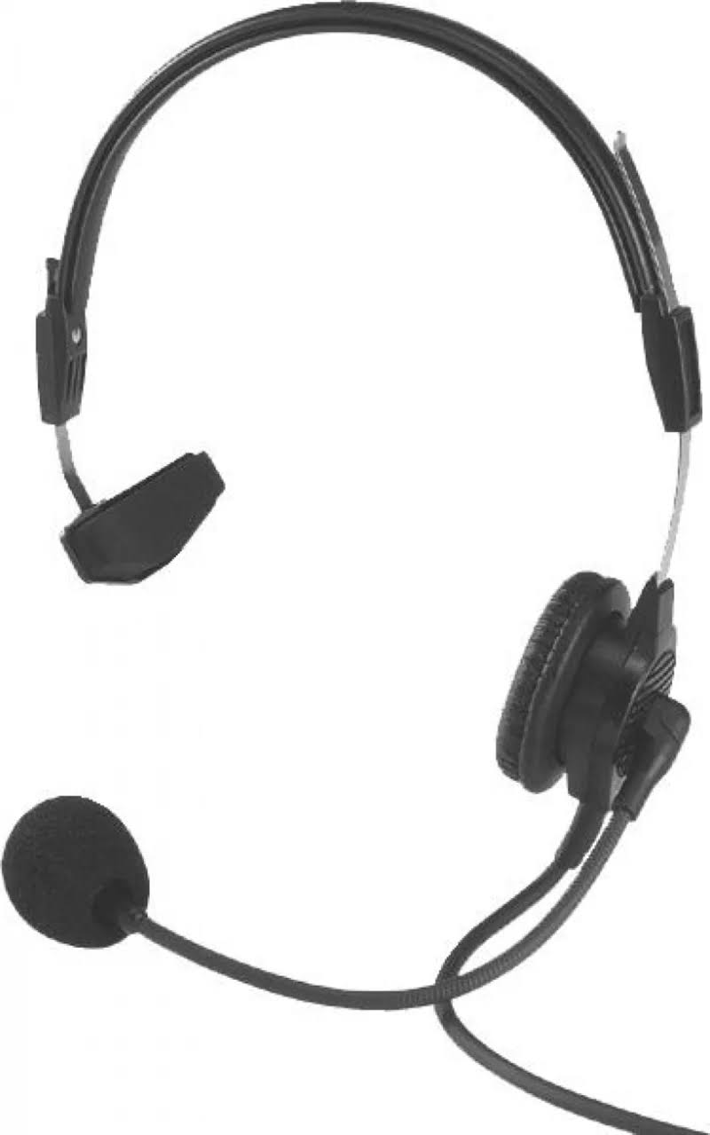 Single-Sided Lightweight Headset (12 Cord, A4M)