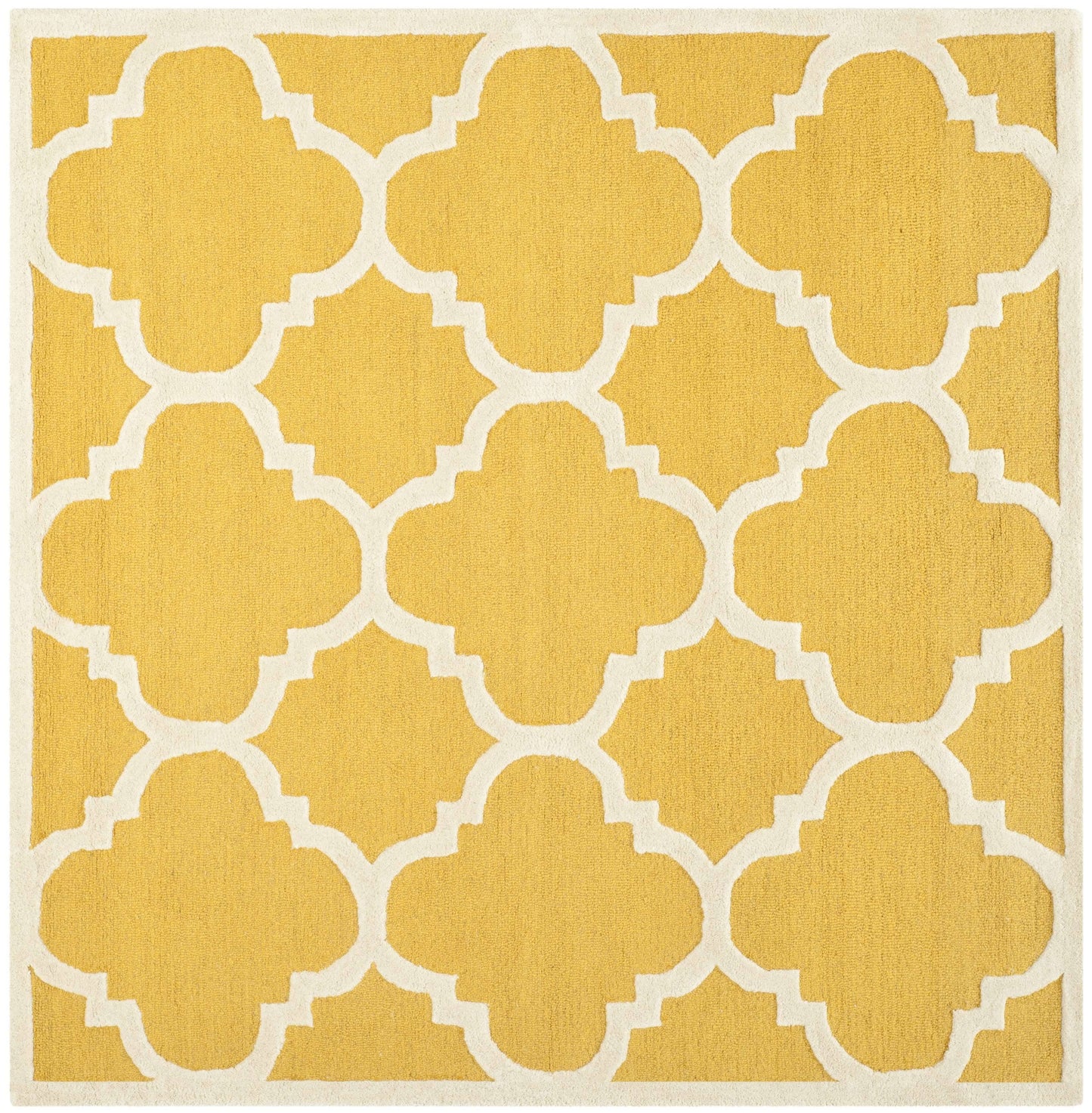 Safavieh Cambridge Gold Ivory 4 x 4 Square Rug