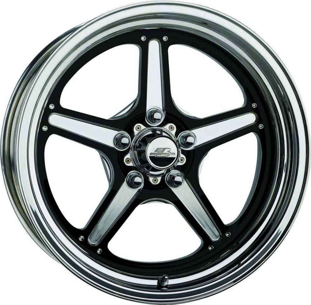 Billet Specialties BRS035406522N Street Lite Black Wheel