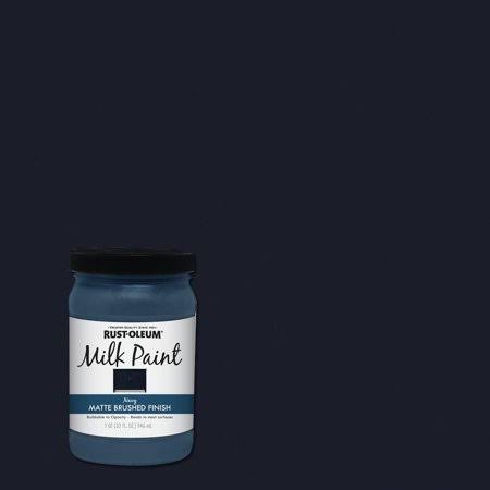 1 qt. Brush on Craft Milk Paint, Navy (2 Pack)