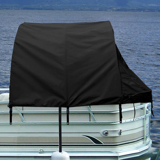 Taylor Made Pontoon Enclosure, Black | for Boats