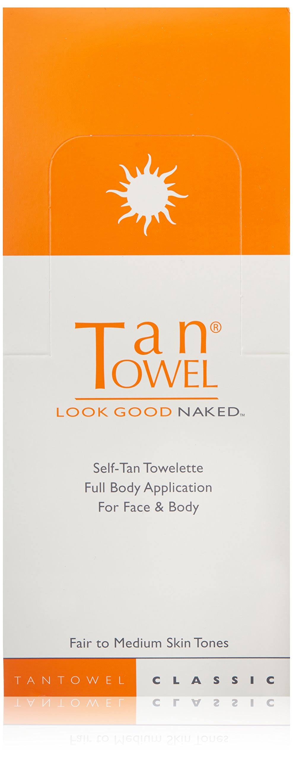 Tan Towel Full Body - 50 Pack Classic