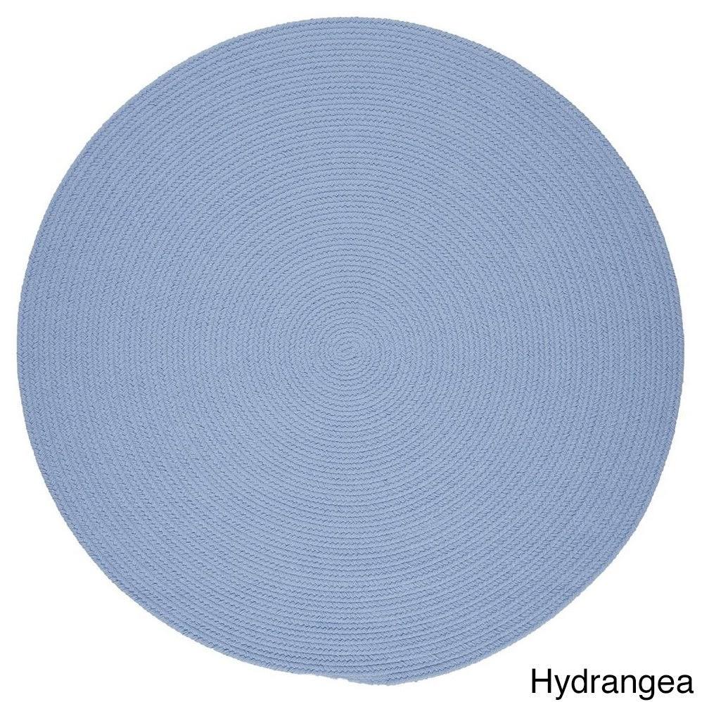 Rhody Rug Venice Indoor/Outdoor Braided Rug - Hydrangea 8 Round