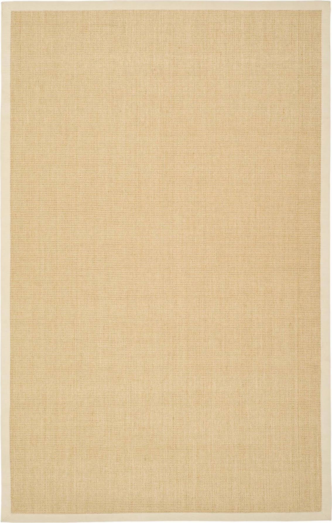 Safavieh Natural Fiber NF441K Maize / Wheat Rug 26