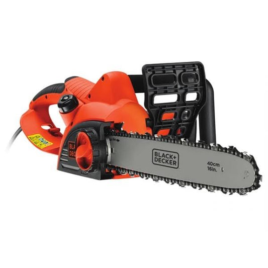 Black and Decker Cs2040 Corded Chainsaw 40cm Bar 2000 Watt 240V