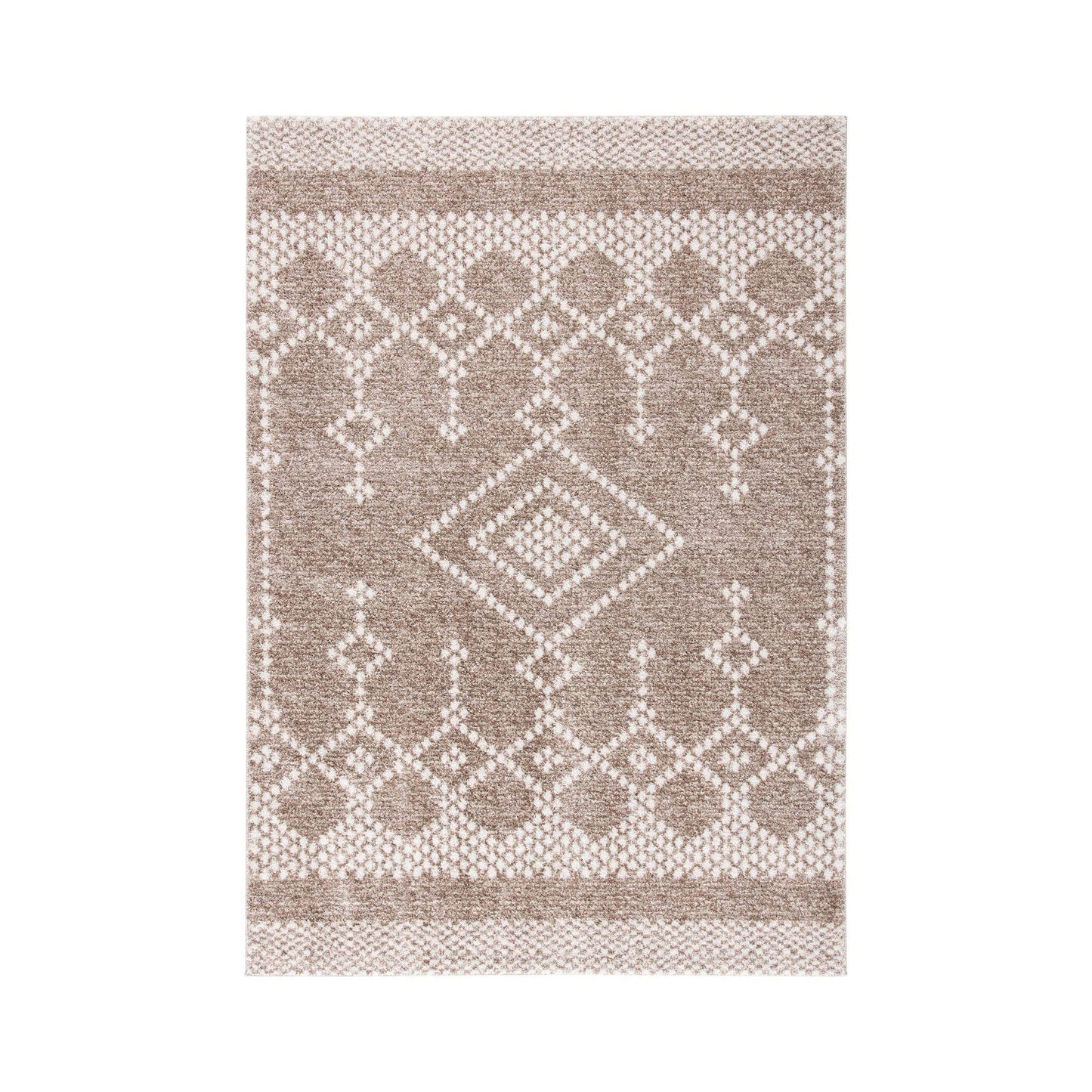 Safavieh Tunisia Rug Collection TUN741E - Tan / Ivory - 4 x 6