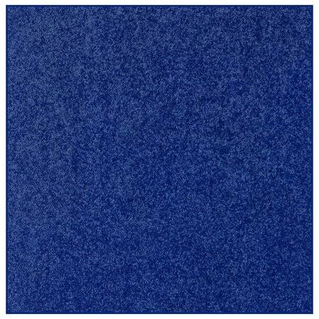 Solid Color Indoor Area Rugs, Neon Blue - 7 Square