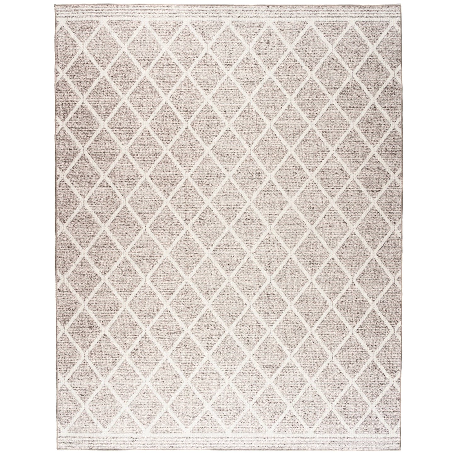 ReaLife Machine Washable -Modern Trellis Rug - 4 x 6