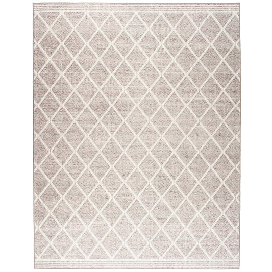 ReaLife Machine Washable -Modern Trellis Rug - 4 x 6