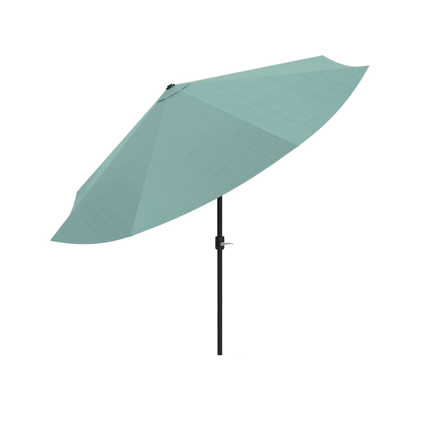 Pure Garden 10 Auto-Tilt Patio Umbrella with Easy Crank - Dusty Green