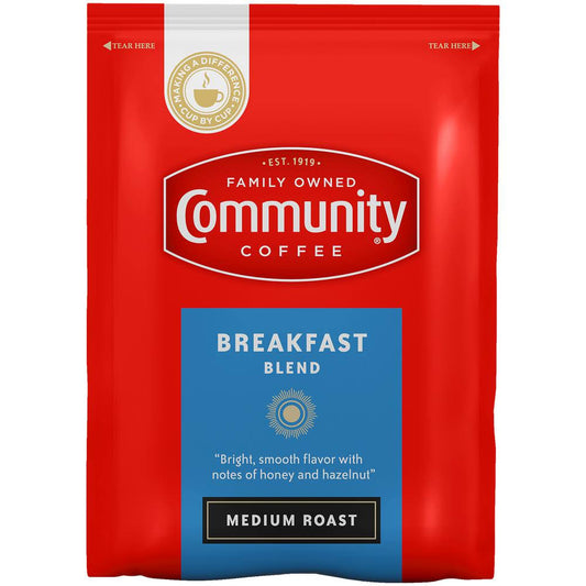 Community Coffee 3.0 oz. Breakfast Blend Medium Roast Fractional Packs (20-Count)