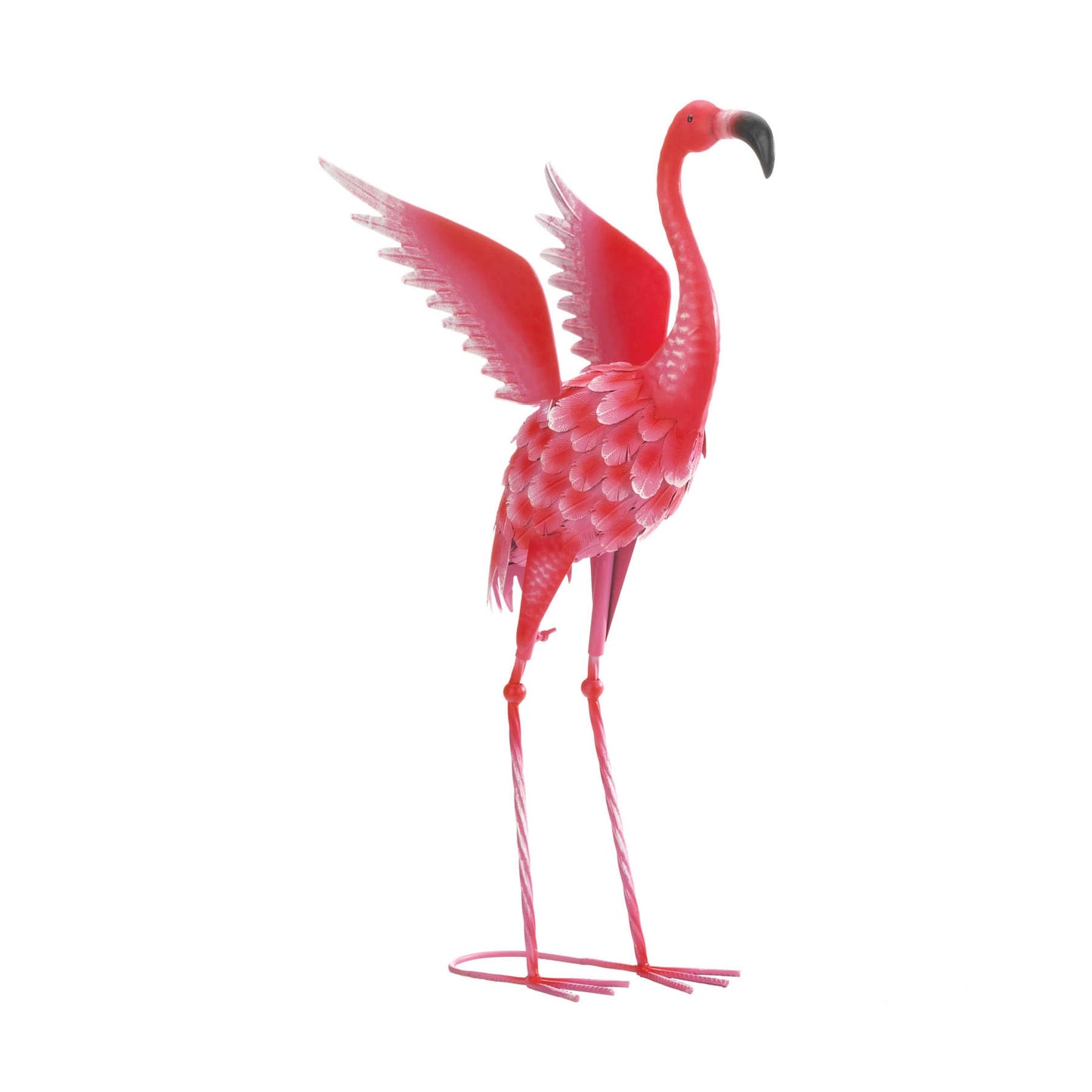 Zingz Thingz Flying Flamingo Metal Decor, Pink