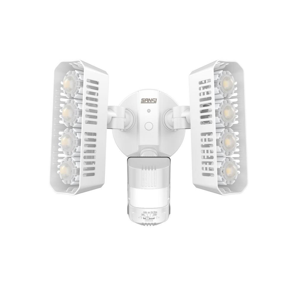 SANSI LED Security Light 36-Watt 180 Degree White Motion Sensor Dusk to Dawn Outdoor W