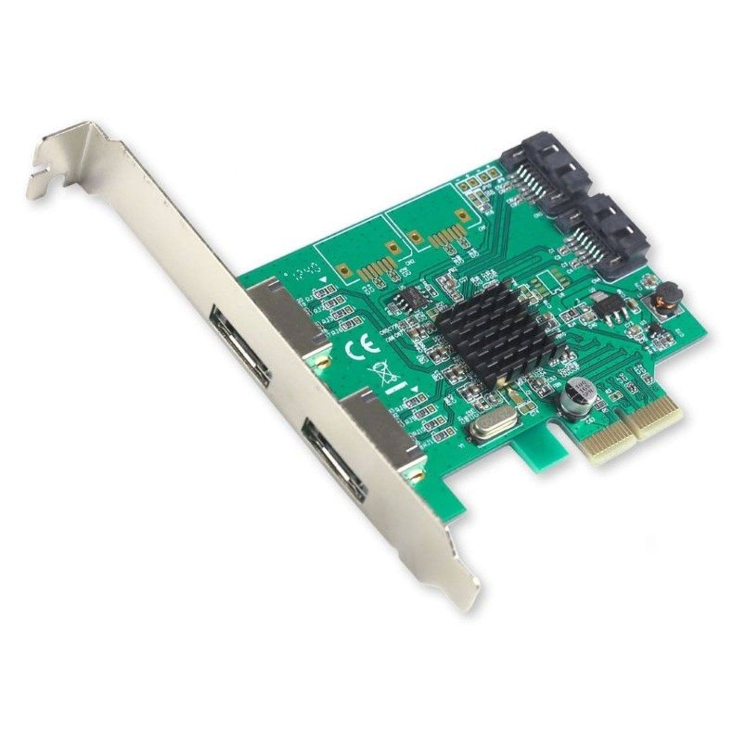 Syba SI-PEX40058 2 Port SATA III and 2 Port eSATA Raid PCI-E 2.0 X2 Card