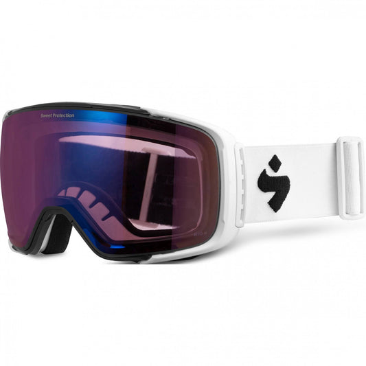 Sweet Protection Interstellar Rig Goggles Satin White/RIG Light Amethyst, One Size