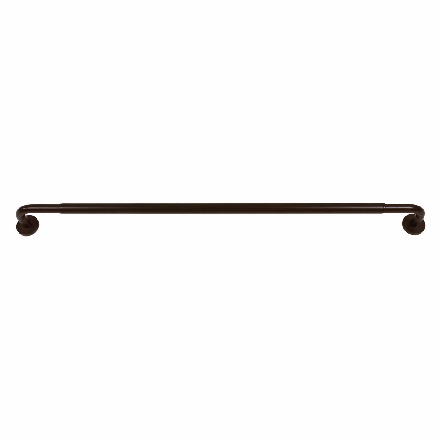 Versailles Privacy Wraparound Rod Set Espresso