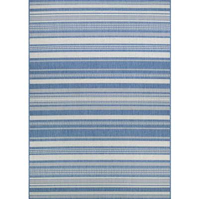 Anguila Blue/Gray Indoor/Outdoor Area Rug Beachcrest Home Rug Size  Rectangle 86