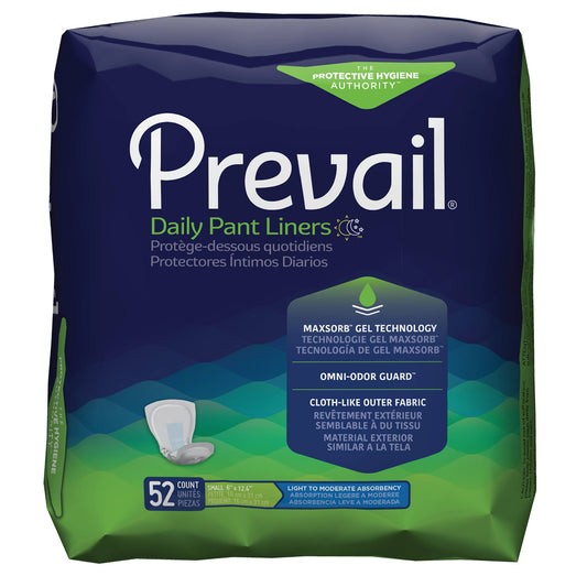 Prevail Pant Liners - Unisex - Small, Case of 208