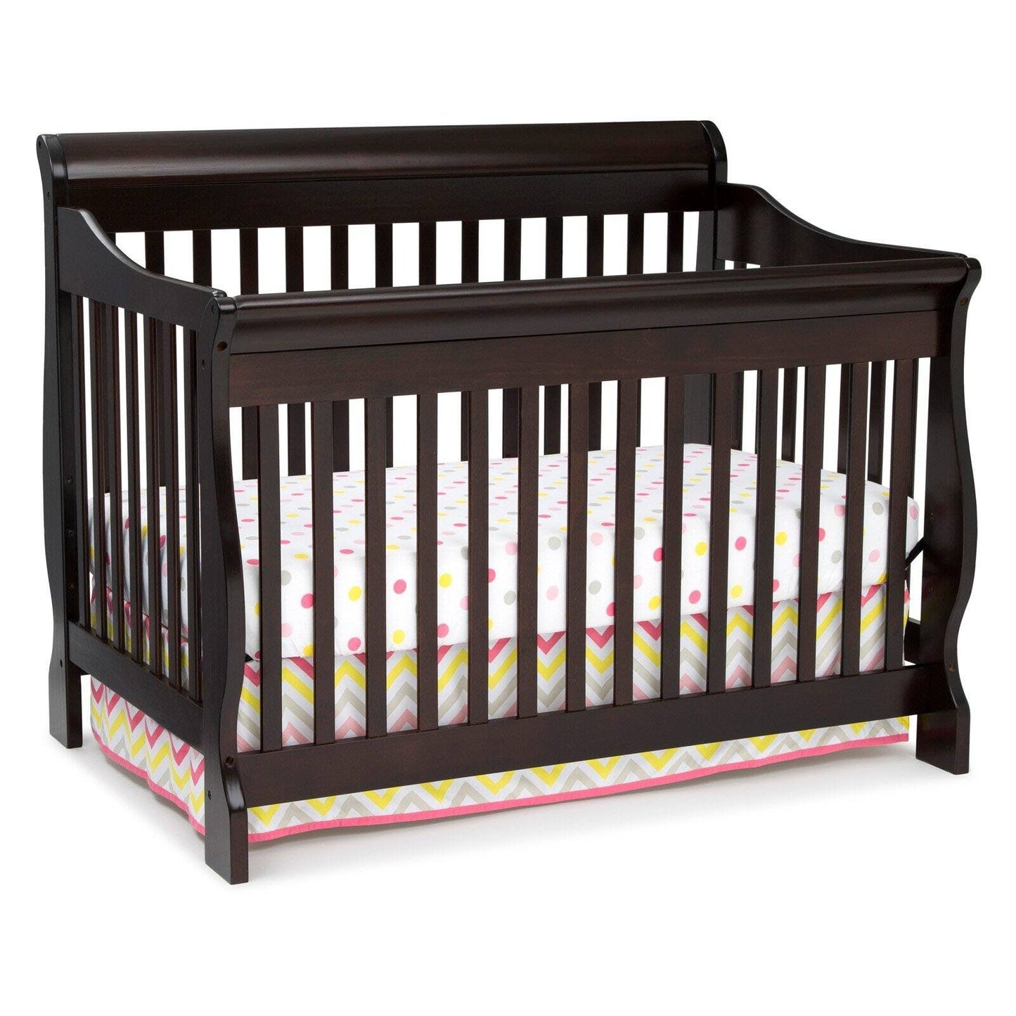 Delta Children Canton 4-in-1 Convertible Crib Dark Chocolate