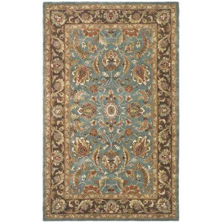 Cranmore Traditional Hand-Tufted Wool Blue/Brown Area Rug Charlton Home Rug Size: Rectangle 4 x 6