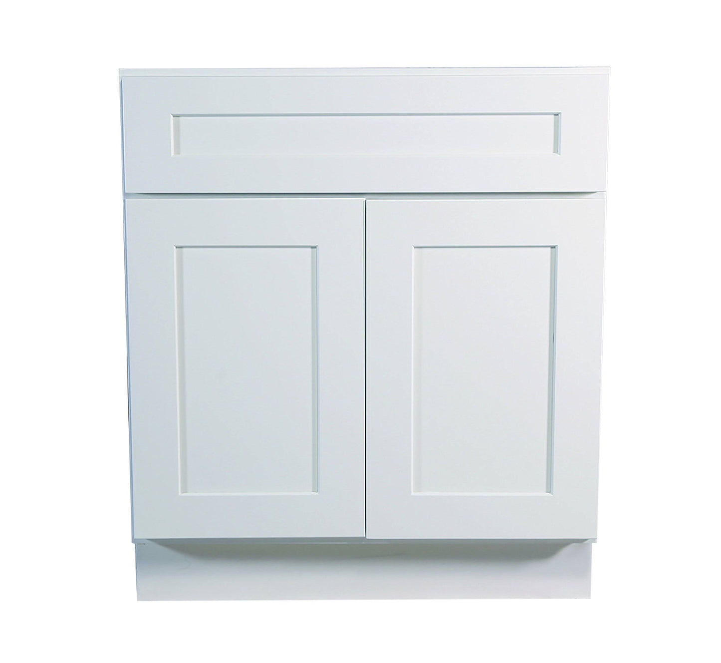 Design House 561373 Brookings 27-inch Base Cabinet, White Shaker