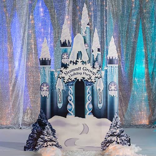 9 ft. Ice Castle Standee