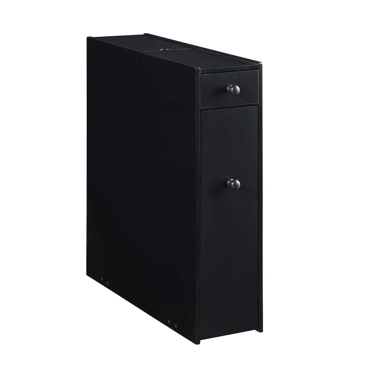 Proman Products Bathroom Floor Cabinet - Black ZLM46002