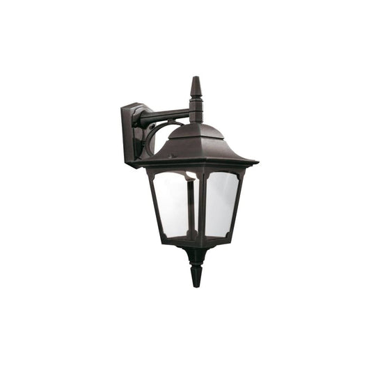 Elstead Chapel Down Wall Lantern Black Outdoor Wall Lights CP2BLACK