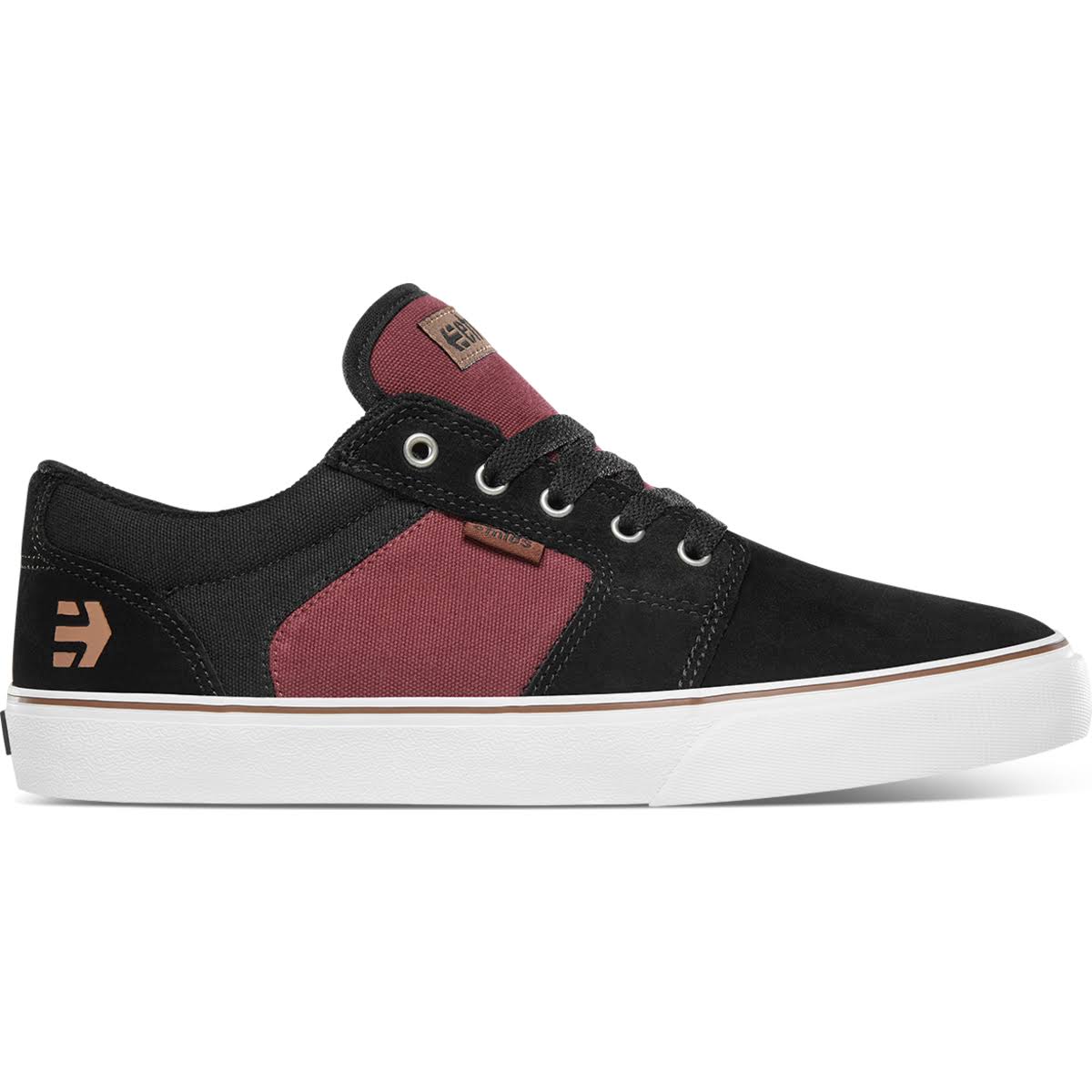 Etnies Barge LS - Black/Red/Beige / 11.5