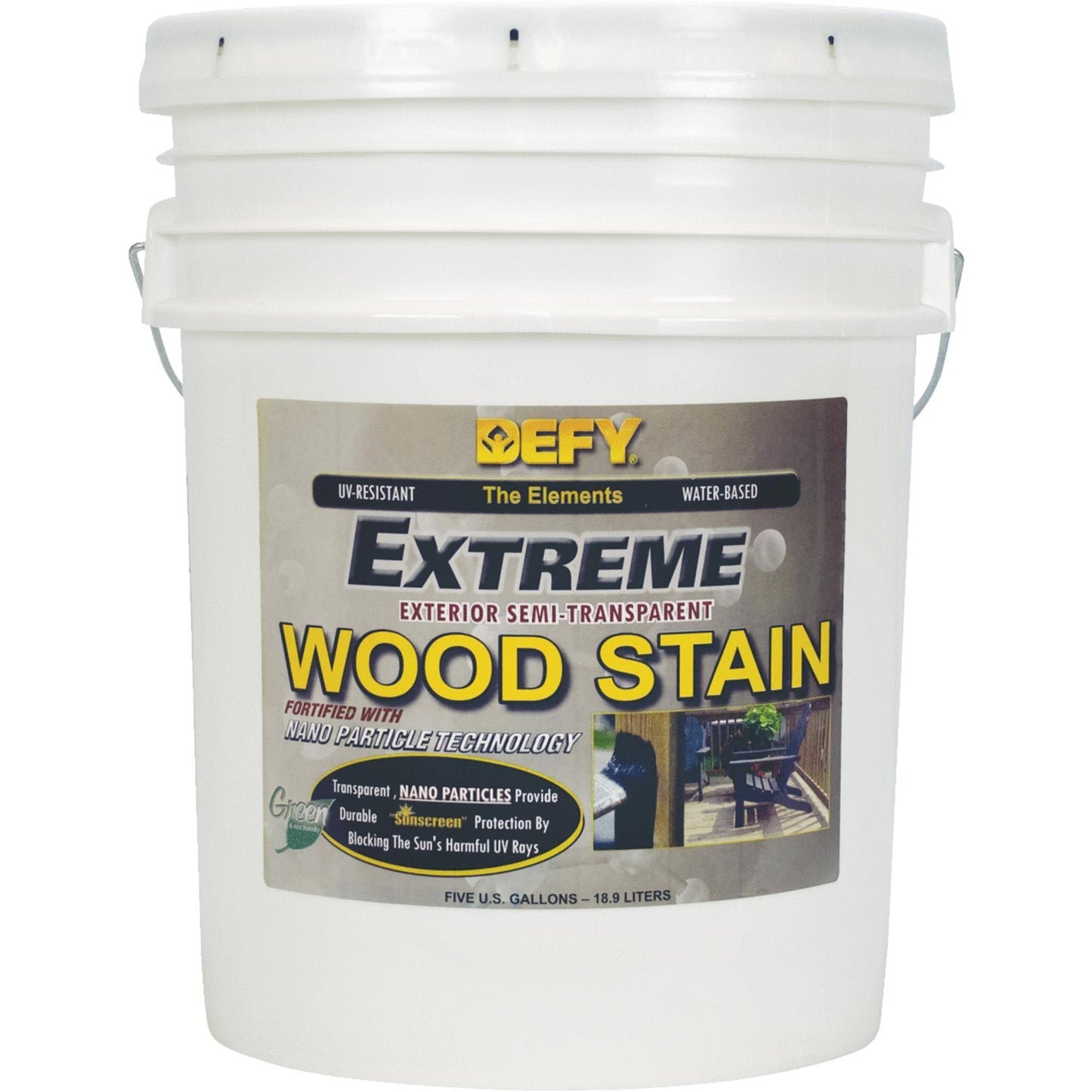 Defy Extreme Clear Wood Stain 5-Gallon