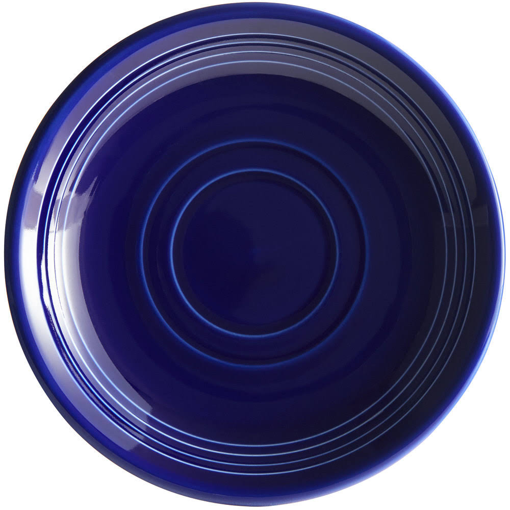 Tuxton China CCE-060 Concentrix 6 in. Saucer - Cobalt - 2 Dozen