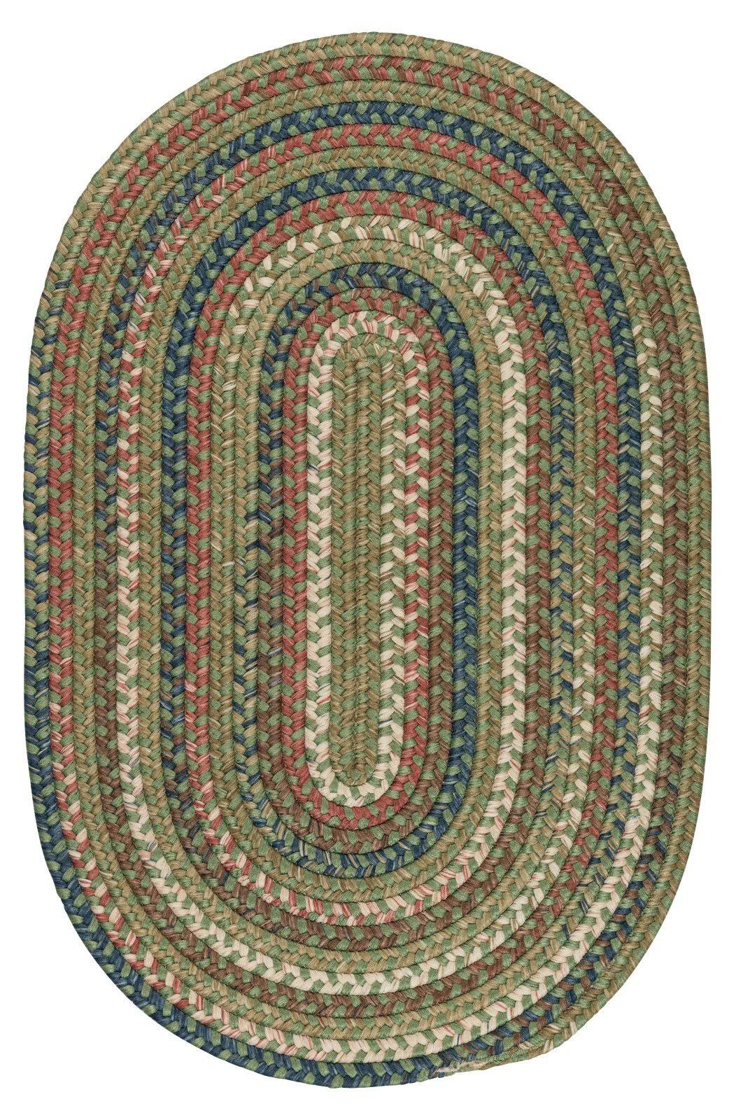 Colonial Mills Cedar Cove Olive 4 Round Rug