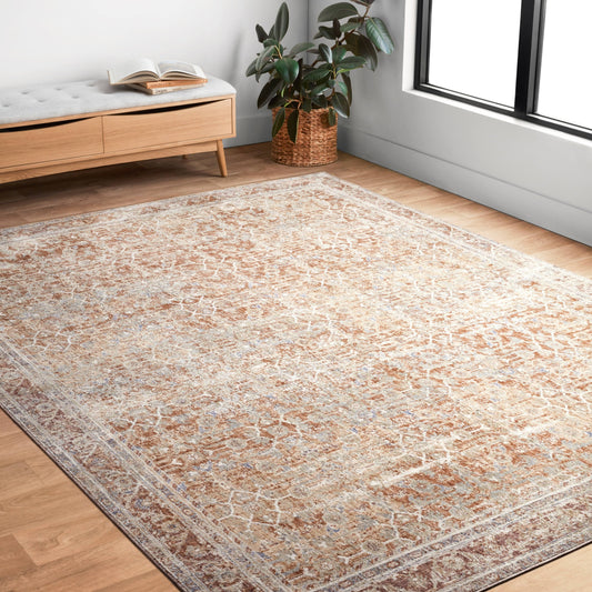 Alexander Home Austen Antique Washed Inspired Area Rug - 26