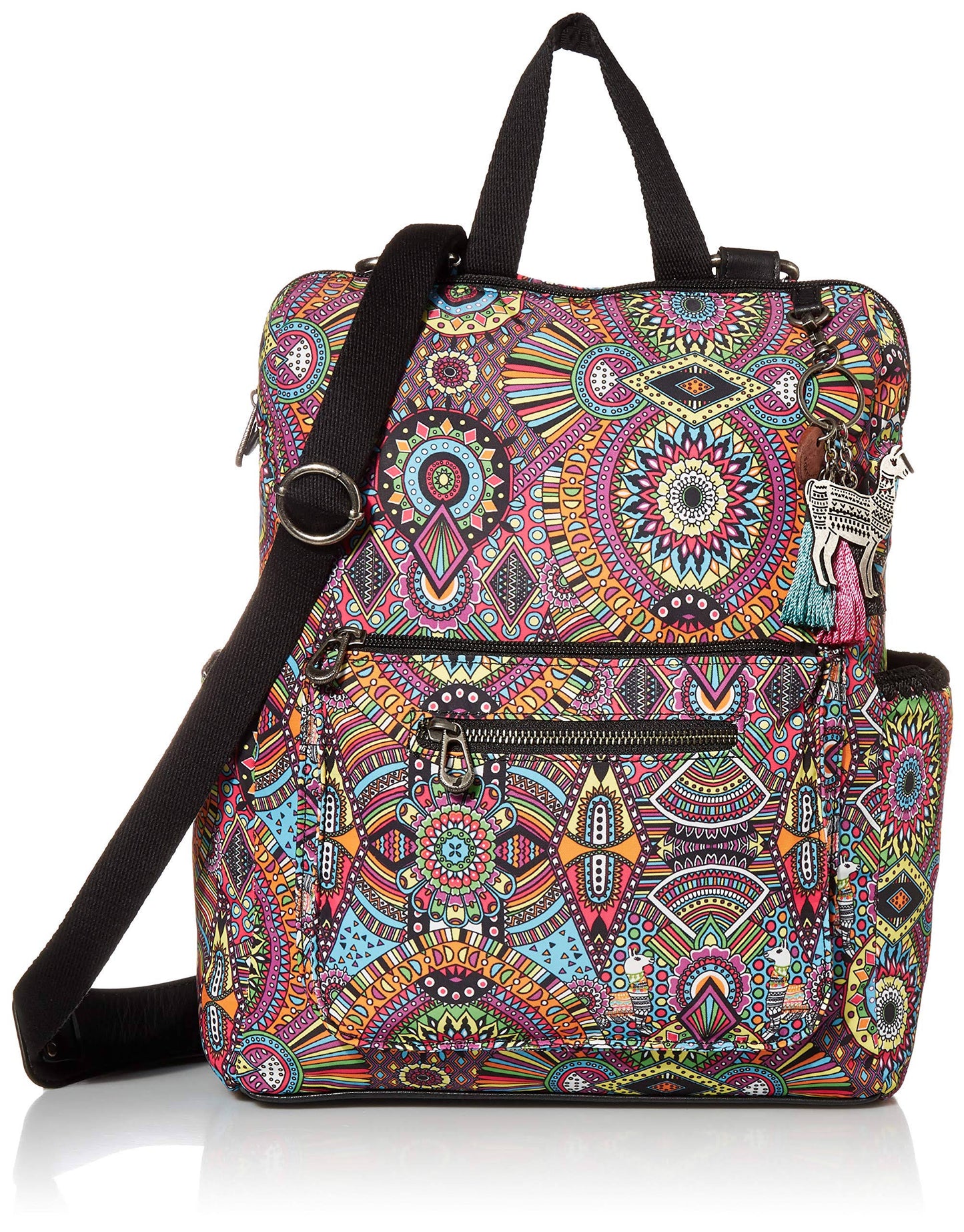 Sakroots Loyola Convertible Backpack | Rainbow Wanderlust