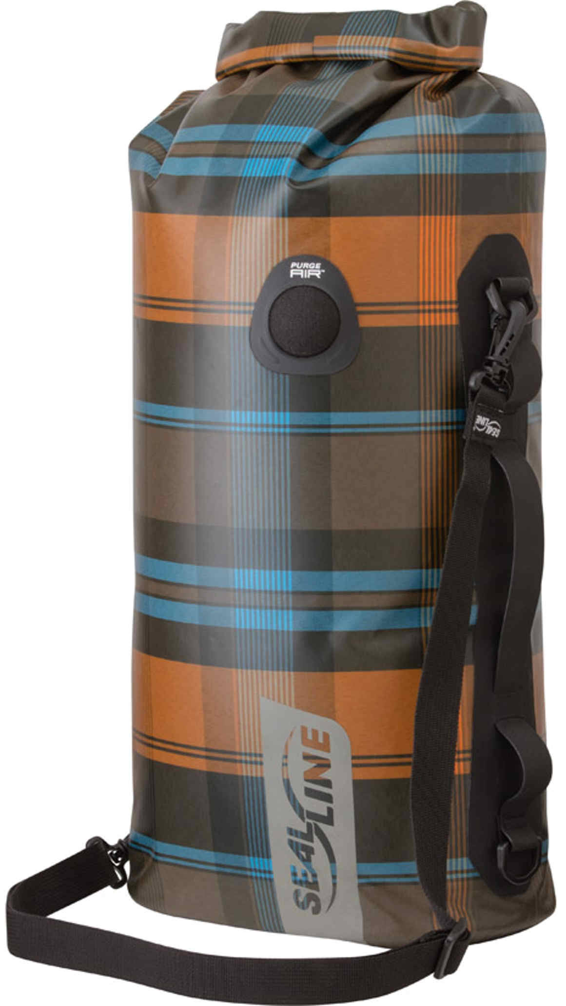 SealLine Discovery Deck Dry Bag Olive Plaid 50 L