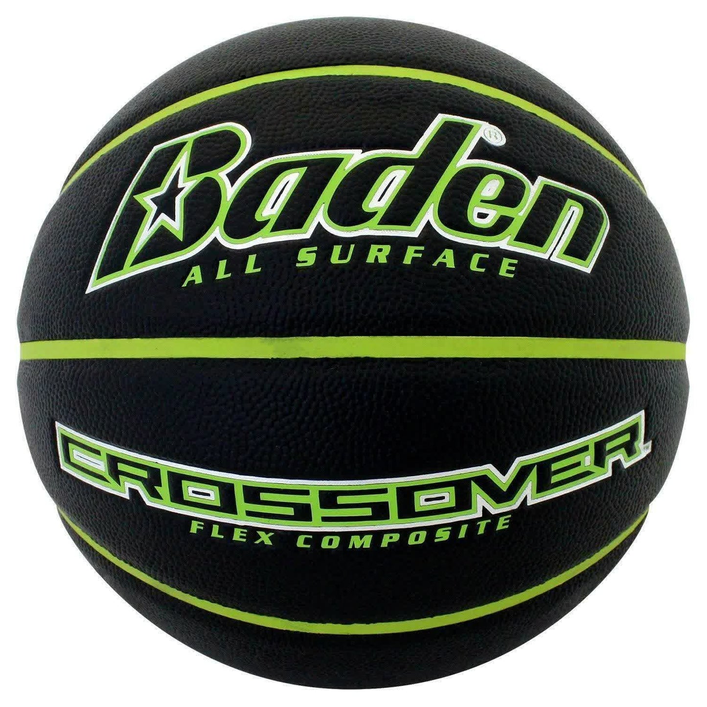 Baden Crossover All-Surface Composite Black/Green Basketball S