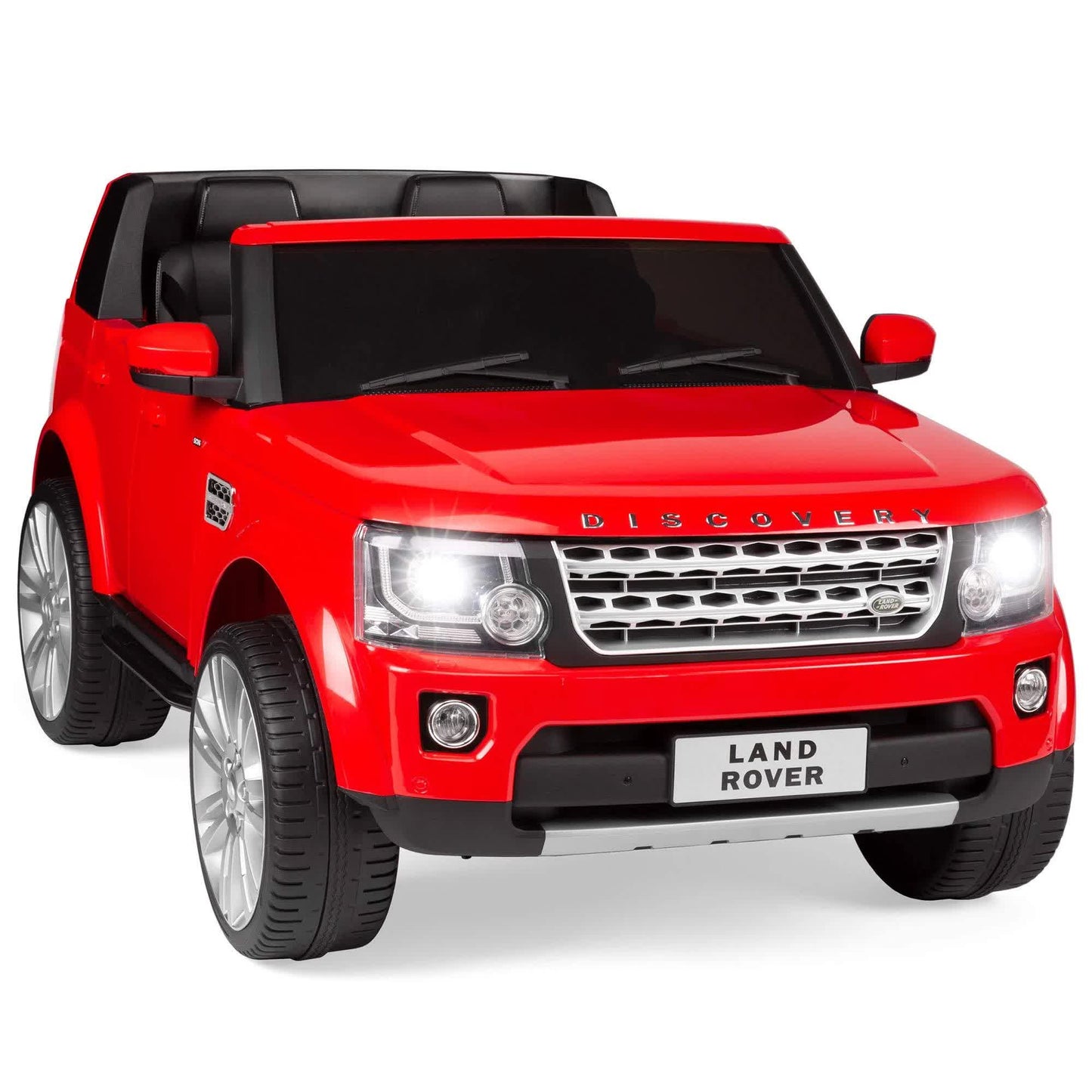 Best Choice Products 12V 3.7 MPH 2-Seater Licensed Land Rover Ride On Car Toy with Parent Remote Control, MP3 Player - Red