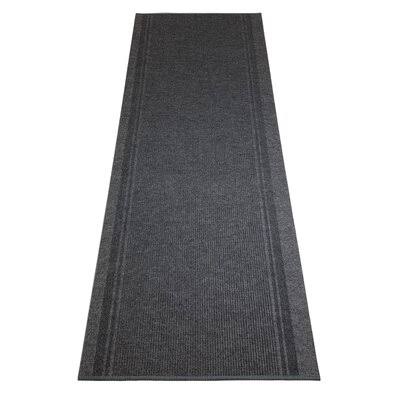 Adarra Tufted Gray Rug Ebern Designs Rug Size  Runner 3 x 36