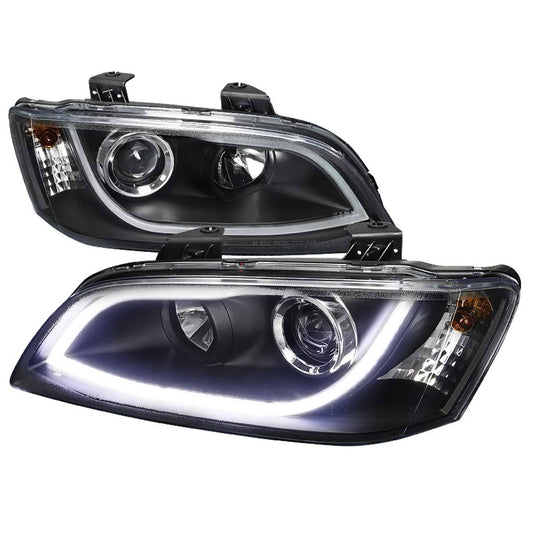 Spec-D Tuning 2008-2009 Pontiac G8 LED DRL Black Projector Headlights