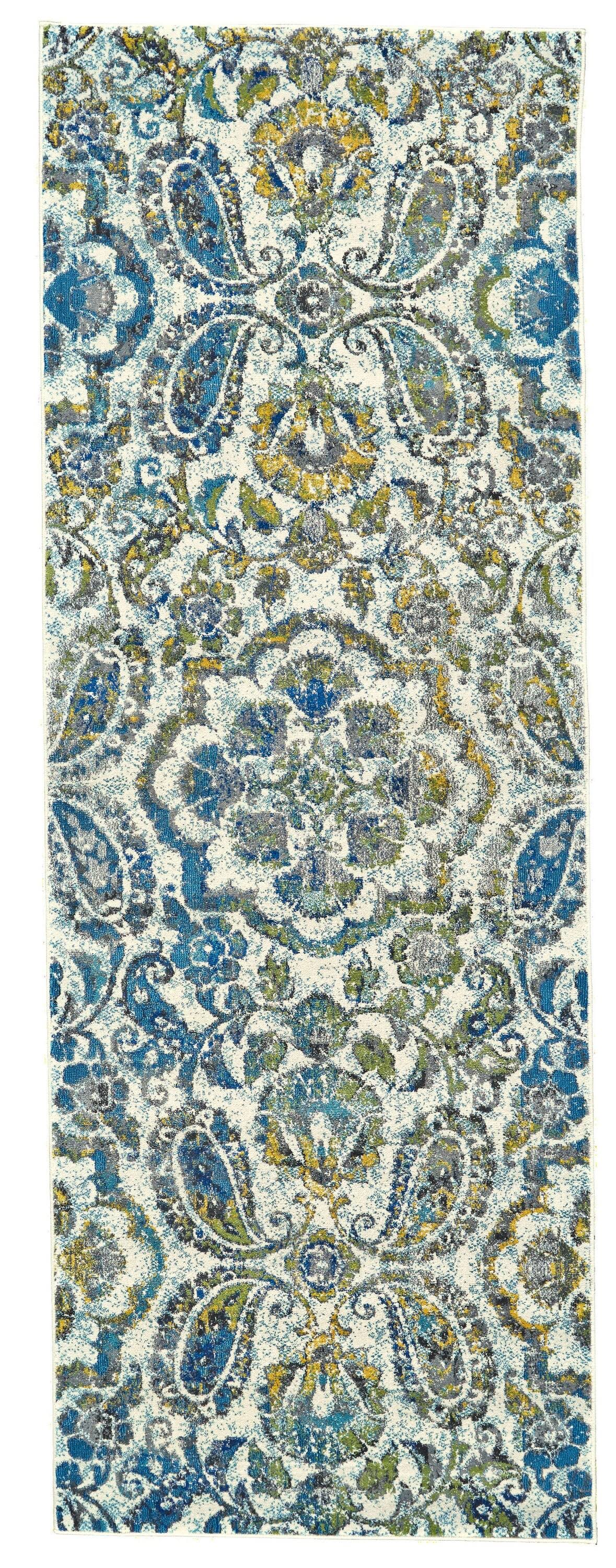 Room Envy Omari Indoor Rug - Azure