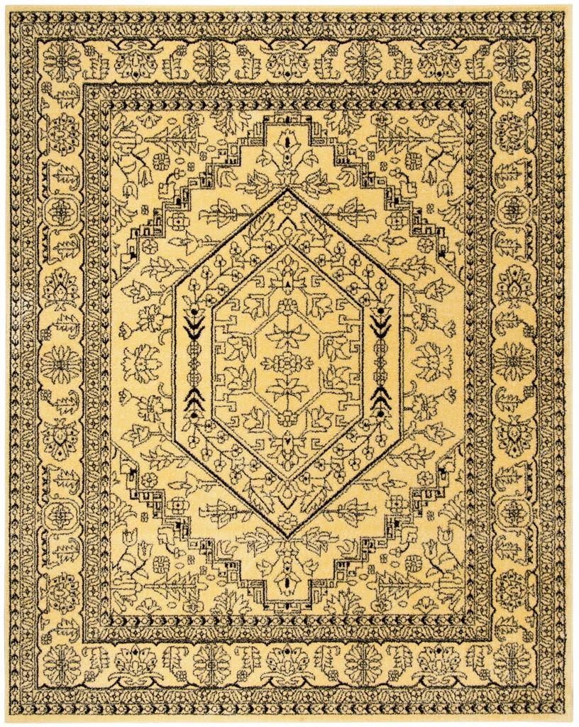 Safavieh Adirondack Gold/Black Area Rug; 8 x 10